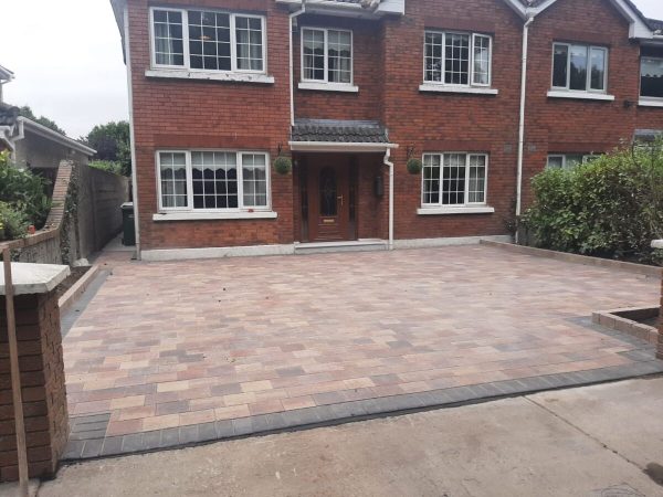 Block paving installation in Allen, Kildare