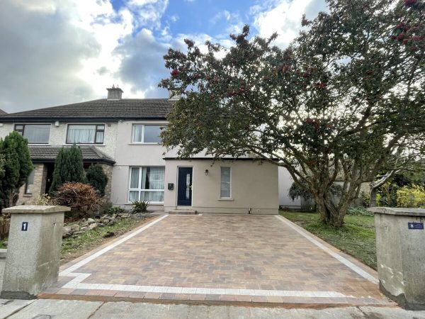 Block paving installation in Aughrim, Wicklow