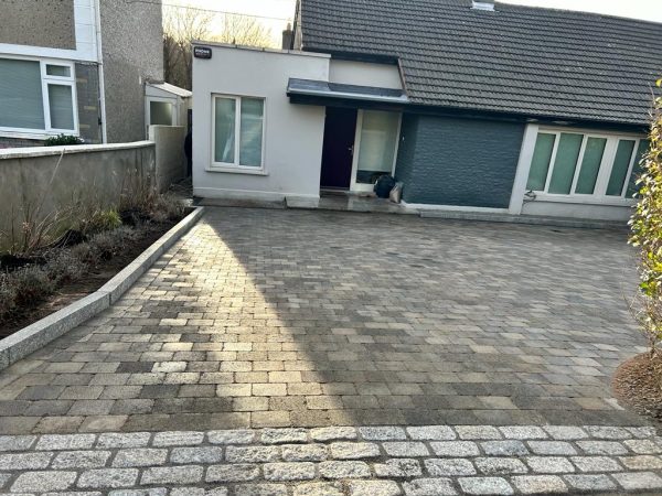 Block paving installation in Cherry Orchard, Dublin