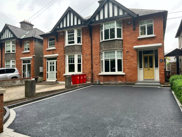 Tarmac installation in Adamstown, Dublin