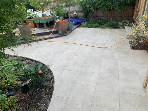 Garden Paving installation in Ballyfermot, Dublin