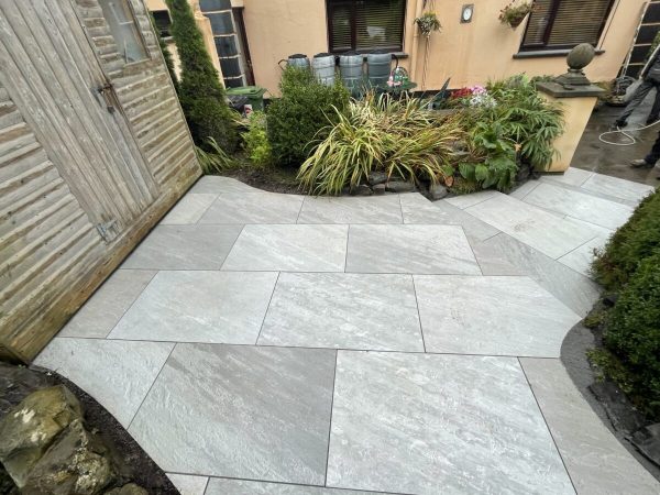 Garden Paving installation in Monasterevin, Kildare