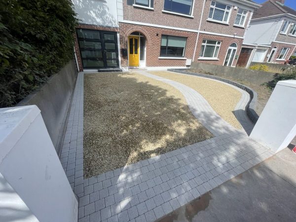 Gravel driveway in Ballyfermot, Dublin