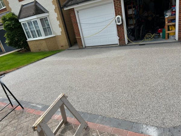 Resin driveway in Adamstown, Dublin