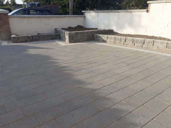 Paving installation in Annacurra, Wicklow