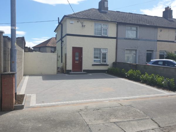 Laying block paving in Arklow, Wicklow