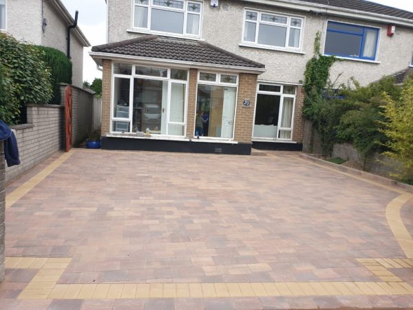 Replacing driveway in Adamstown, Dublin