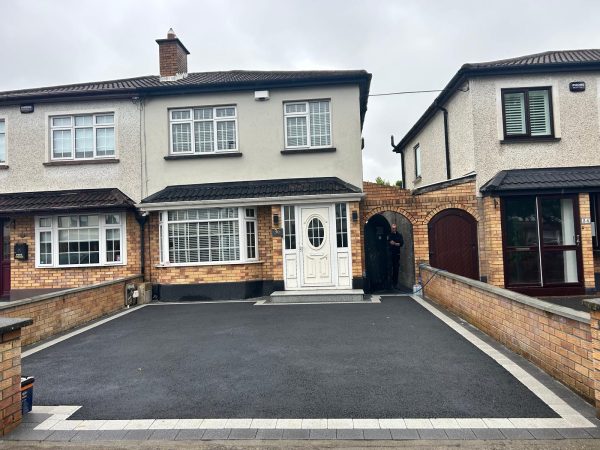 Resurfacing driveway in Adamstown, Dublin