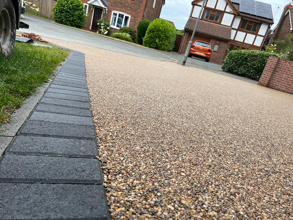 Resin Surface Being Laid In Ballinaclash